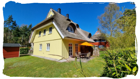 Aussenansicht Reethaus Weststrand